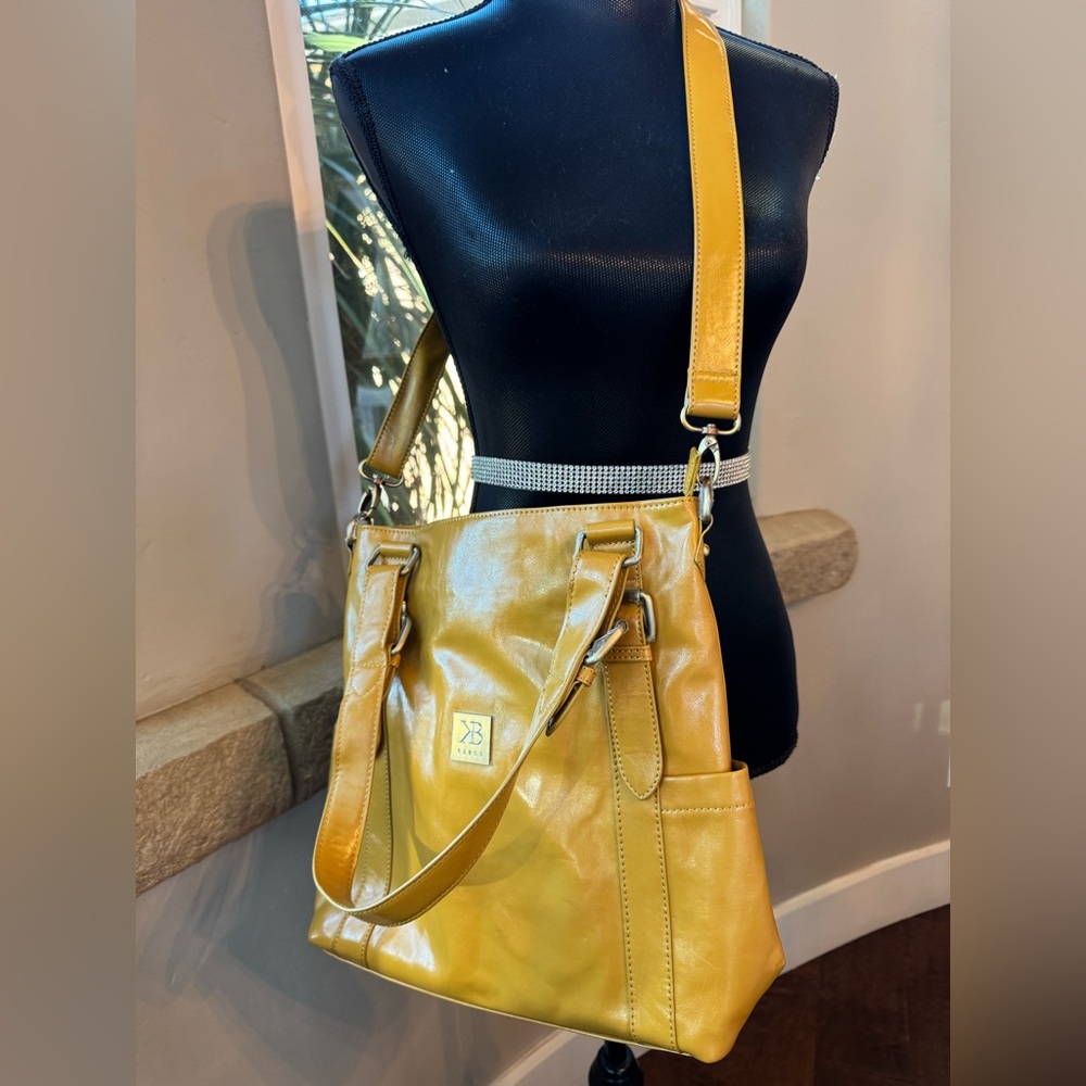 Kaboo The Jenna iPad Tote/Shoulder Bag Golden - Mustard Yellow